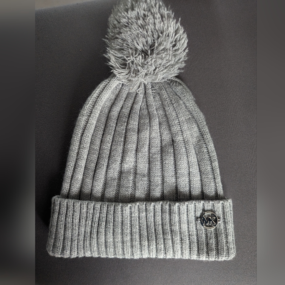 Gray Michael Kors Winter Hat